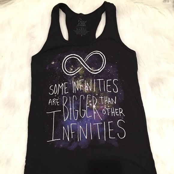 The Fault In Our Stars Graphic Logo Tank Top - Picture 1 of 4